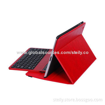 Two-fold PU Leather Cases for iPad 5/iPad Air, with Keyboard, Various Colors are AvailableNew